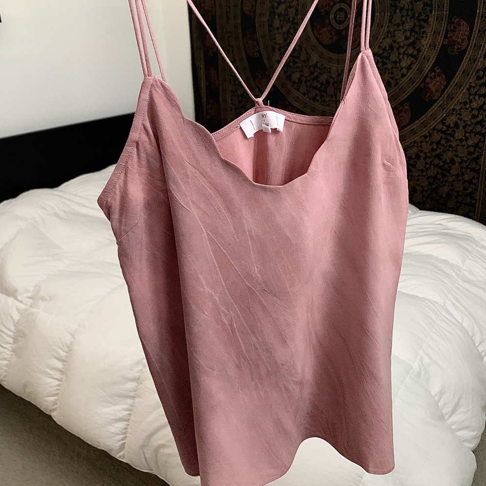 Pink tank top